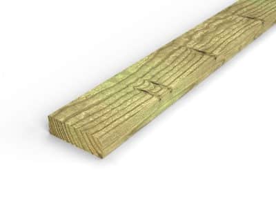 Madrier en pin sylvestre traité autoclave vert classe 4 – Section 70x220 mm, vue principale, Abri Français