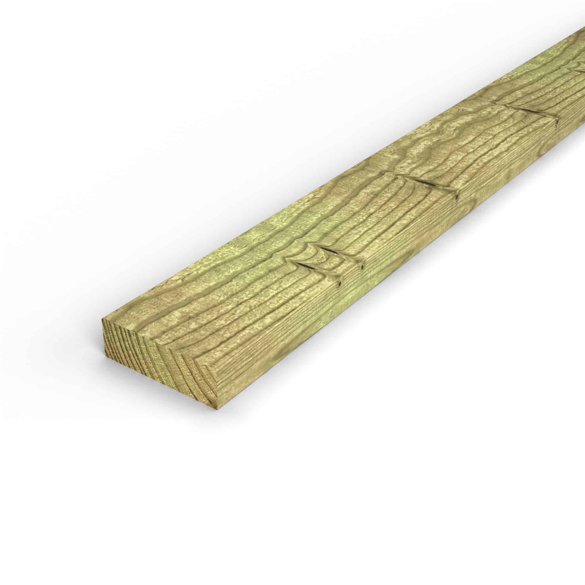 Madrier en pin sylvestre traité autoclave vert classe 4 – Section 70x220 mm, vue principale, Abri Français