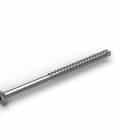 Vis inox 6x100 A2, double tête fraisée T30, boîte de 100 : piece